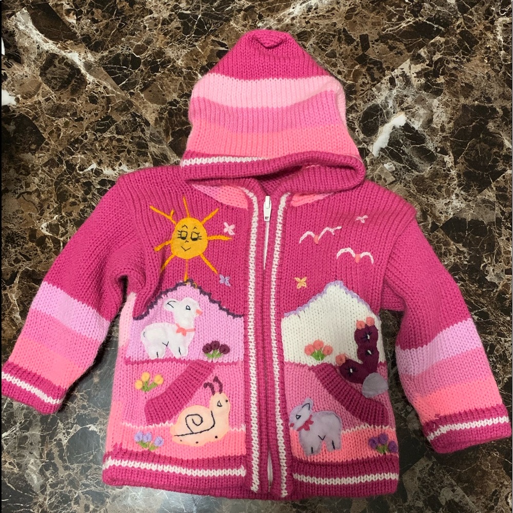 Crochet Hoodie NWOT